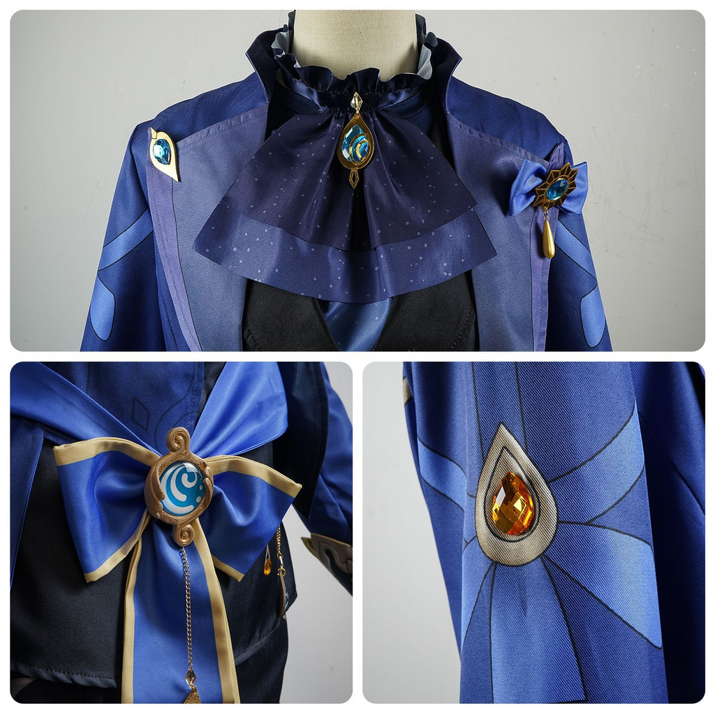 【VELUXXA】Rolecosplay Genshin Impact Furina/Focalors cosplay outfit