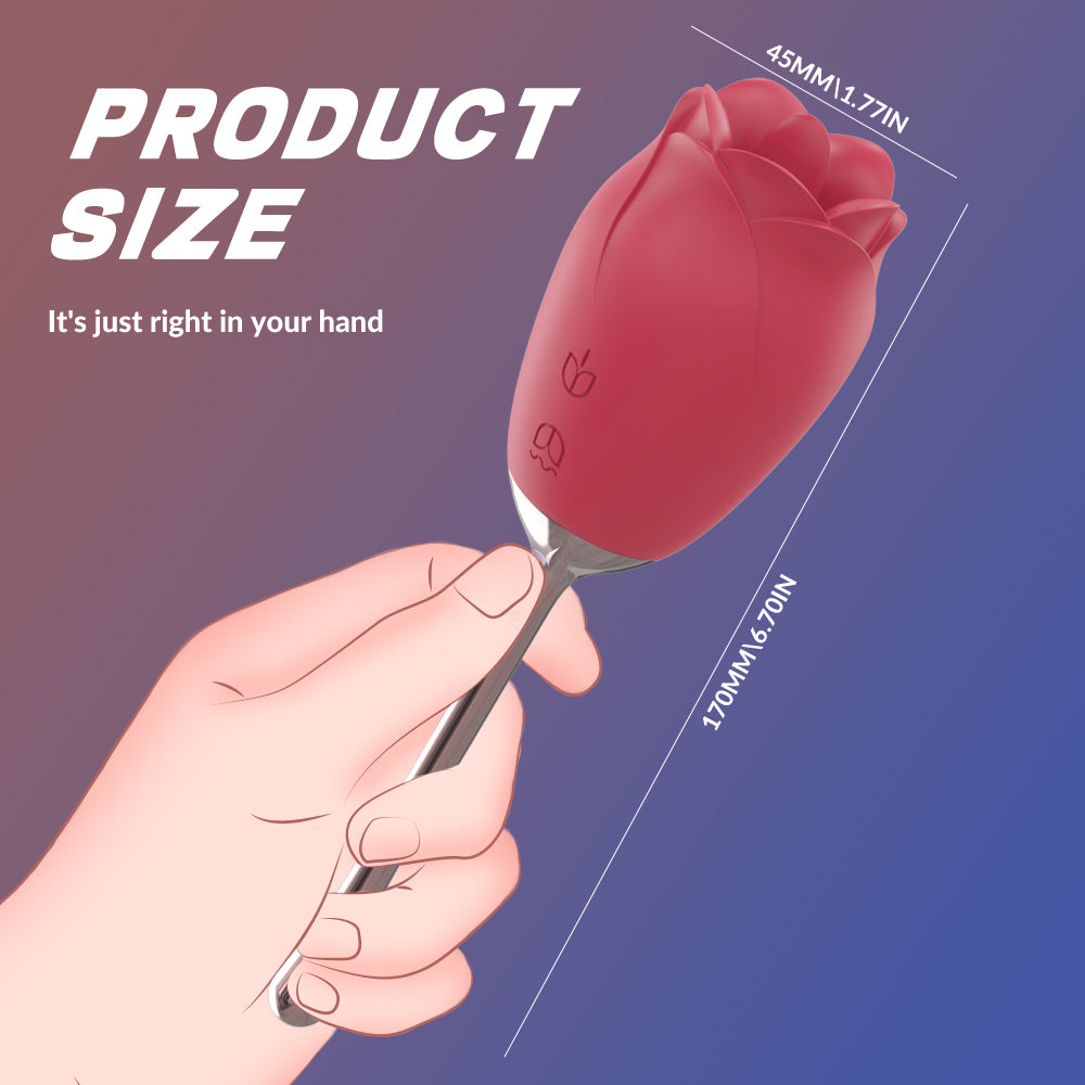 Holiday Gif - tRose Tongue Licking Vibrator Sex Toy for Women