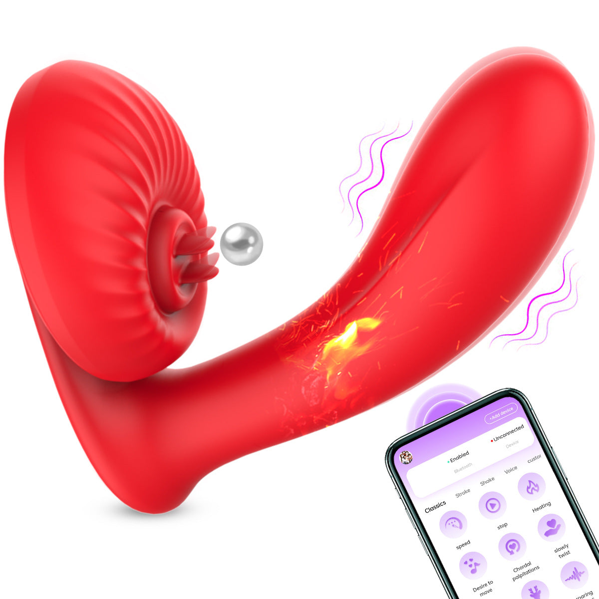 App-Controlled Wearable Adult Toy