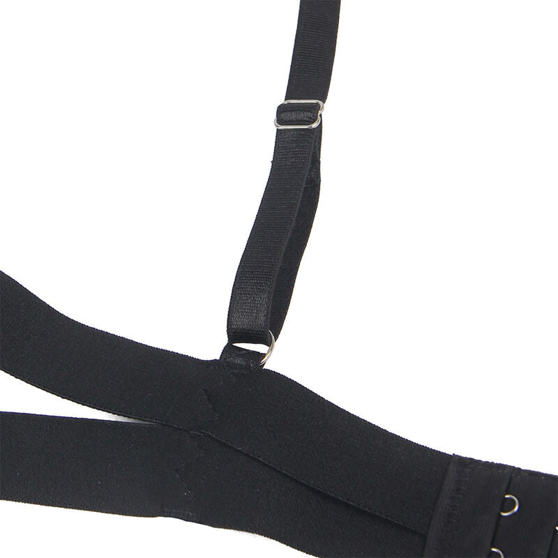 Sexy lingerie, bondage, one-piece, sexy game, tight, versatile, can be worn outdoors, revealing breasts, sexy one-piece